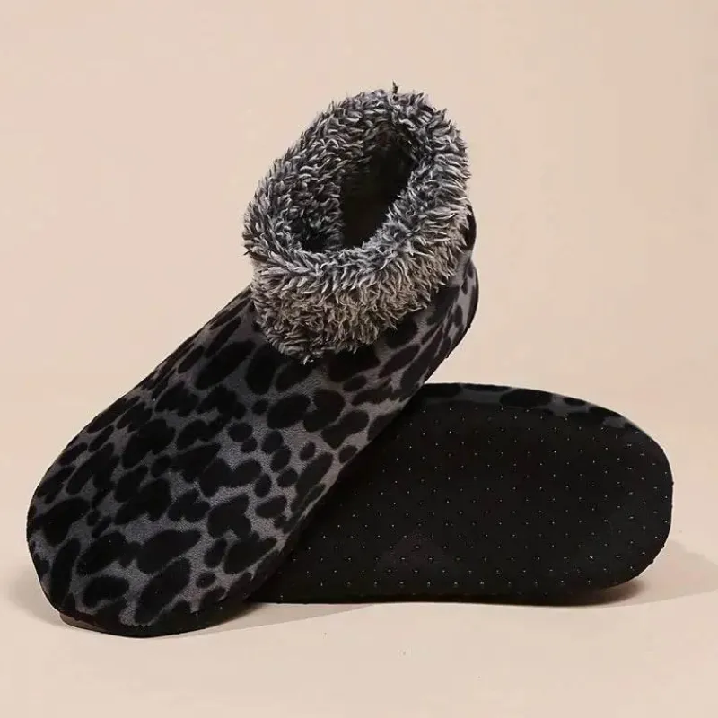 Damen Everly u0026 Lace Damenbekleidung-Hausschuhe für Damen mit Leopardenmuster – gemütliche Hausschuhe mit Tiermuster