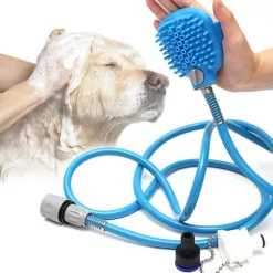 Furendo Haustierzubehör|Reinigungswerkzeuge Für Haustiere-Haustier-Bademassagegerät – 2-in-1-Pflege- und Entspannungswerkzeug