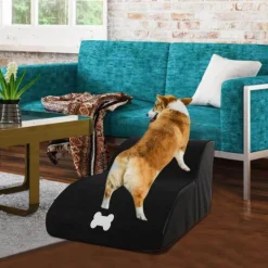 Furendo Haustierzubehör|Reinigungswerkzeuge Für Haustiere-Haustier-Rampenkissen - Weiche Haustier-Stützmatte