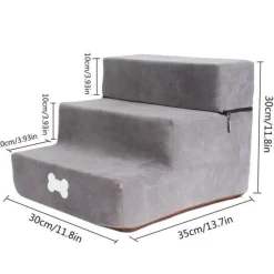 Furendo Haustierzubehör|Reinigungswerkzeuge Für Haustiere-Haustier-Rampenkissen - Weiche Haustier-Stützmatte