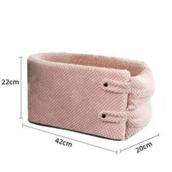 Furendo Haustierzubehör|Reinigungswerkzeuge Für Haustiere-Haustiersichere Armlehnenhalterung fürs Auto – Reisehalter für Hunde und Katzen