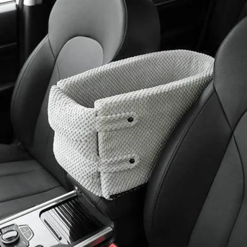 Furendo Haustierzubehör|Reinigungswerkzeuge Für Haustiere-Haustiersichere Armlehnenhalterung fürs Auto – Reisehalter für Hunde und Katzen