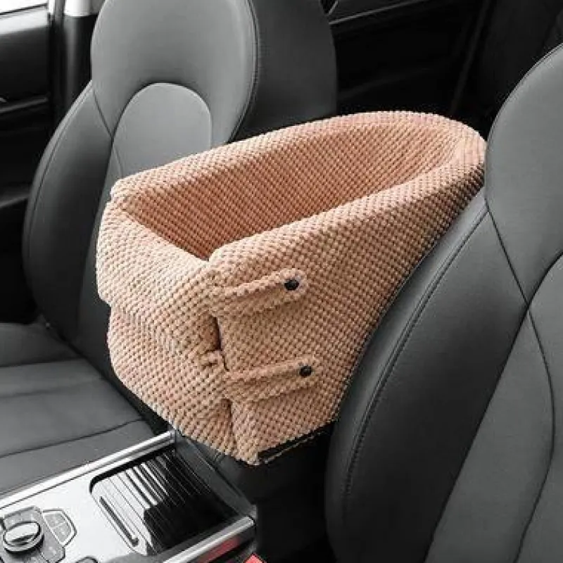 Furendo Haustierzubehör|Reinigungswerkzeuge Für Haustiere-Haustiersichere Armlehnenhalterung fürs Auto – Reisehalter für Hunde und Katzen