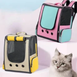 Furendo Haustierzubehör|Reinigungswerkzeuge Für Haustiere-Haustier-Tragerucksack – Atmungsaktive Reisetasche für Hunde und Katzen