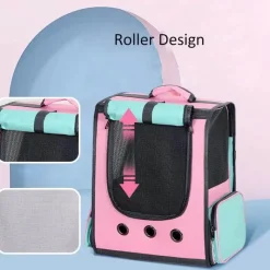 Furendo Haustierzubehör|Reinigungswerkzeuge Für Haustiere-Haustier-Tragerucksack – Atmungsaktive Reisetasche für Hunde und Katzen