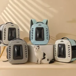 Furendo Haustierzubehör|Reinigungswerkzeuge Für Haustiere-Haustier-Tragerucksack – bequeme, atmungsaktive Reisetasche für Haustiere