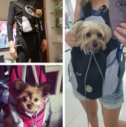 Furendo Haustierzubehör|Reinigungswerkzeuge Für Haustiere-Haustier-Tragerucksack – Reisetasche für Katzen und Hunde