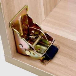 The Decor Haven Heimwerkzeuge|Gadgets Für Zuhause-Heavy-Duty Foldable Self-Locking Hinges - Pack of 2