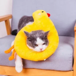 TailTrend Haustierzubehör|Haustierspielzeug-Heilendes Haustierhalsband – Weicher Genesungskegel für Hunde und Katzen