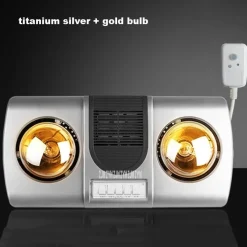 Tranquil Waters Gadgets Für Zuhause|Badezimmer-Heißluftgebläse-Wandleuchte - Badezimmerbeleuchtung