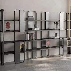 The Lounge Loft Möbel-Helmut Bücherregal – Modernes Lagerregal aus Holz