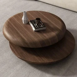 The Coffee Table Co. Möbel-Heloise Timber Couchtisch – Rustikaler Wohnzimmertisch aus Holz