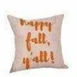 Plush Perch Bettzeug-Herbst Kissenbezüge - Happy Fall Dekohüllen