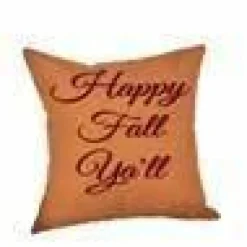 Plush Perch Bettzeug-Herbst Kissenbezüge - Happy Fall Dekohüllen