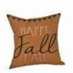 Plush Perch Bettzeug-Herbst Kissenbezüge - Happy Fall Dekohüllen