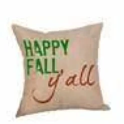 Plush Perch Bettzeug-Herbst Kissenbezüge - Happy Fall Dekohüllen