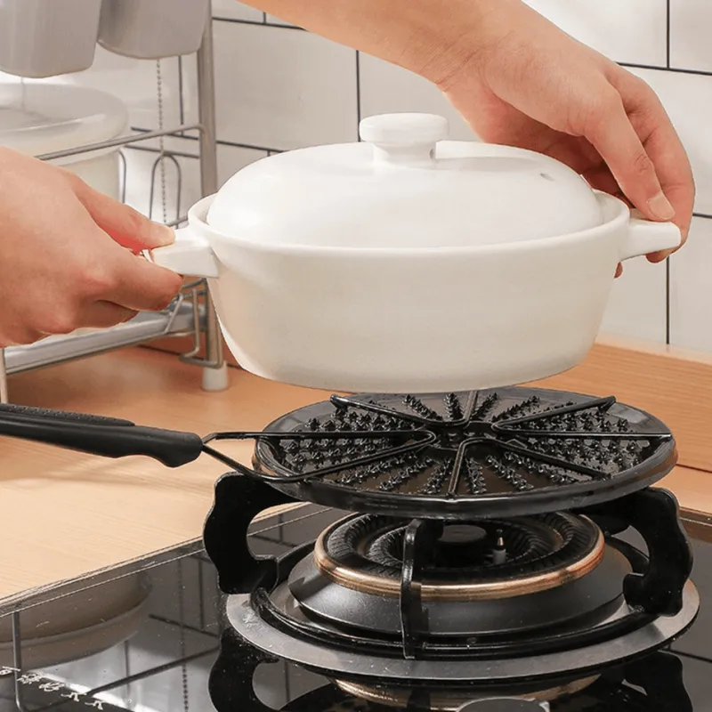 Deco Küche & Esszimmer-Herd-Wärmeverteilerplatte – Kochgeschirrschutz für gleichmäßiges Erhitzen