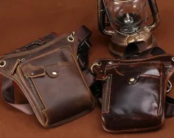 Decor Taschen & Geldbörsen-Herren-Umhängetasche aus Leder – stilvolle Reisetasche