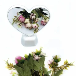 Willow u0026 Whim Beleuchtung-Herz LED Nachtlampe - Dekorative Spiegellampe für Schlafzimmer