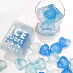 Tom Küche & Esszimmer-Herz-Eiswürfelform – umweltfreundliche, wiederverwendbare Form