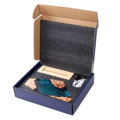 Bright Accents Beleuchtung-Höhlenwal-Schreibtischornament – ​​Einzigartiges Schreibtischdekor