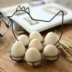 The Decor Haven Küche & Esszimmer-Hühnereierkorb - Kreatives Bauernhausdekor