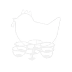 The Decor Haven Küche & Esszimmer-Hühnereierkorb - Kreatives Bauernhausdekor