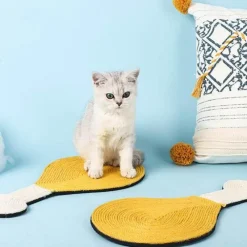 TailTrend Haustierspielzeug-Hühnerkeulen-Kratzbaum – Interaktives Spielzeug für Katzen