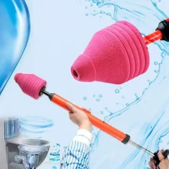 The Blissful Bath Badezimmer-High-Pressure Toilet Plunger - Quick Effective Unblocker
