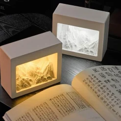 Illuminate Home Beleuchtung-Hilltop Sunset Nachtlampe – beruhigendes Entspannungslicht