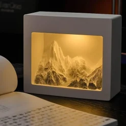 Illuminate Home Beleuchtung-Hilltop Sunset Nachtlampe – beruhigendes Entspannungslicht