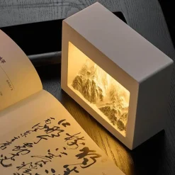 Illuminate Home Beleuchtung-Hilltop Sunset Nachtlampe – beruhigendes Entspannungslicht