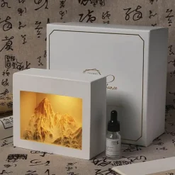 Illuminate Home Beleuchtung-Hilltop Sunset Nachtlampe – beruhigendes Entspannungslicht