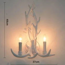 Comfort u0026 Style Beleuchtung-Hirschhorn-Pendelleuchte - Leuchte im amerikanischen Loft-Stil