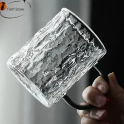 Plates u0026 More Küche & Esszimmer-Hitzebeständige Glasbecher – Japanisches Kaffee- und Safttrinkgeschirr