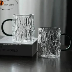 Plates u0026 More Küche & Esszimmer-Hitzebeständige Glasbecher – Japanisches Kaffee- und Safttrinkgeschirr