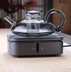 Brew Bliss Küche & Esszimmer-Hitzebeständige Glasteekanne - Elegantes, ästhetisches Gebräu