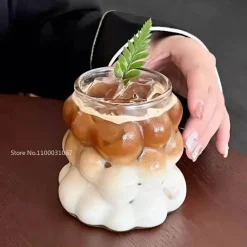 Plates u0026 More Küche & Esszimmer-Hitzebeständiges Becherset aus klarem Glas – Krüge für Kaffee, Tee, Saft und Bier