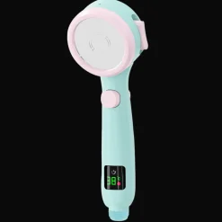 The Blissful Bath Badezimmer-Hochdruck-Duschkopf - Regenduschkopf mit Temperaturanzeige