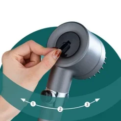 The Blissful Bath Badezimmer-Hochdruck-Power-Duschkopf – Massage-Sprühfunktion