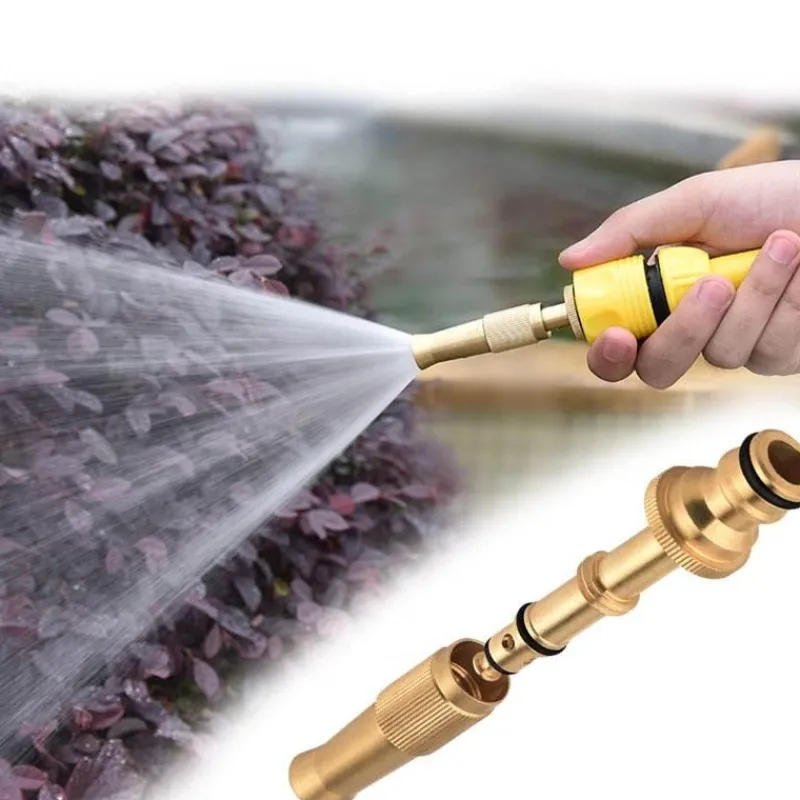 Nomad Gear Camping Im Freien|Outdoor-Artikel-Hochdruck-Schlauchdüse – verstellbare Wasserpistole