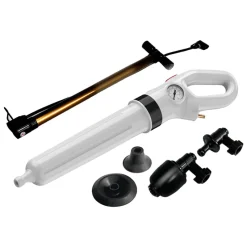 The Blissful Bath Badezimmer-Hochdruck-Toiletten-Abfluss-Blasterpumpe - Luftfilterwerkzeug