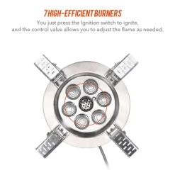 Trail u0026 Beyond Camping-Werkzeuge|Camping Im Freien-Hocheffizienter Mini-Campingkocher – Tragbarer Outdoor-Kocher