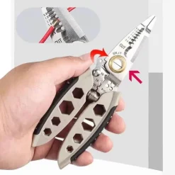 The Decor Haven Camping Im Freien|Outdoor-Artikel-Hochleistungs-Kabelschneiderzange – robustes Werkzeug in Industriequalität