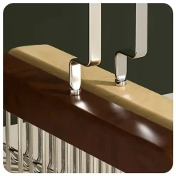 Room to Spare Aufbewahrung Und Organisation-Holzbügel mit 8 Haken – Freistehender Organizer für Unterwäsche