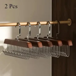 Room to Spare Aufbewahrung Und Organisation-Holzbügel mit 8 Haken – Freistehender Organizer für Unterwäsche