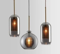 Comfort u0026 Style Beleuchtung-Honeycomb Pendant Light - Elegant Hanging Bulb Fixture
