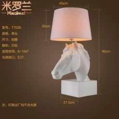 Comfort u0026 Style Beleuchtung-Horse Head Desk Lamp - Unique Equestrian Home Decor