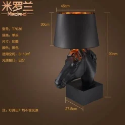 Comfort u0026 Style Beleuchtung-Horse Head Desk Lamp - Unique Equestrian Home Decor