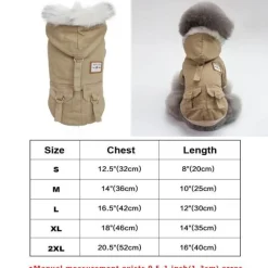 Decor Haustierzubehör-Hundemantel aus Leder – Stilvolle Haustierjacke